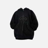 HEBREW BOXY HOODIE