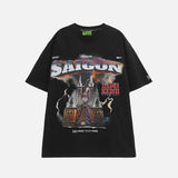 SAIGON SPIRIT BLACK TEE